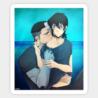 sheith - neck kiss Sticker